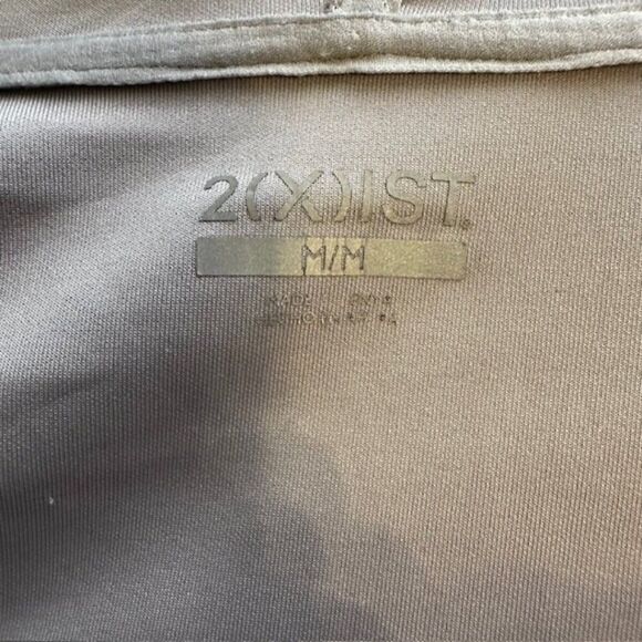 2(X)IST Full ZIP Gray Hoodie Jacket in Size Medium - Picture 3 of 5